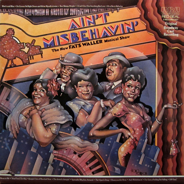 “Ain’t Misbehavin'” Original Broadway Cast – Ain’t Misbehavin’: The New Fats Waller Musical Show (2xLP, Album, Gat) (Near Mint (NM or M-))