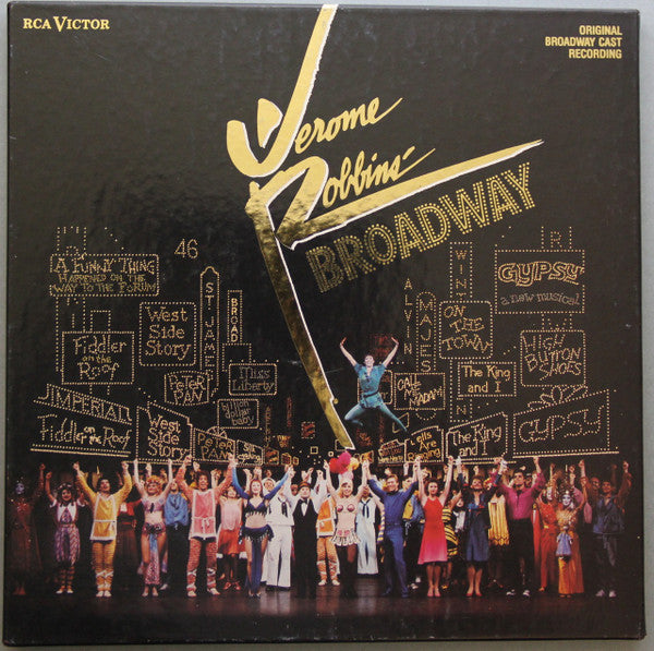 “Jerome Robbins’ Broadway” Original Broadway Cast – Jerome Robbins’ Broadway (Original Broadway Cast Recording) (2xLP + Box) (Very Good Plus (VG+))